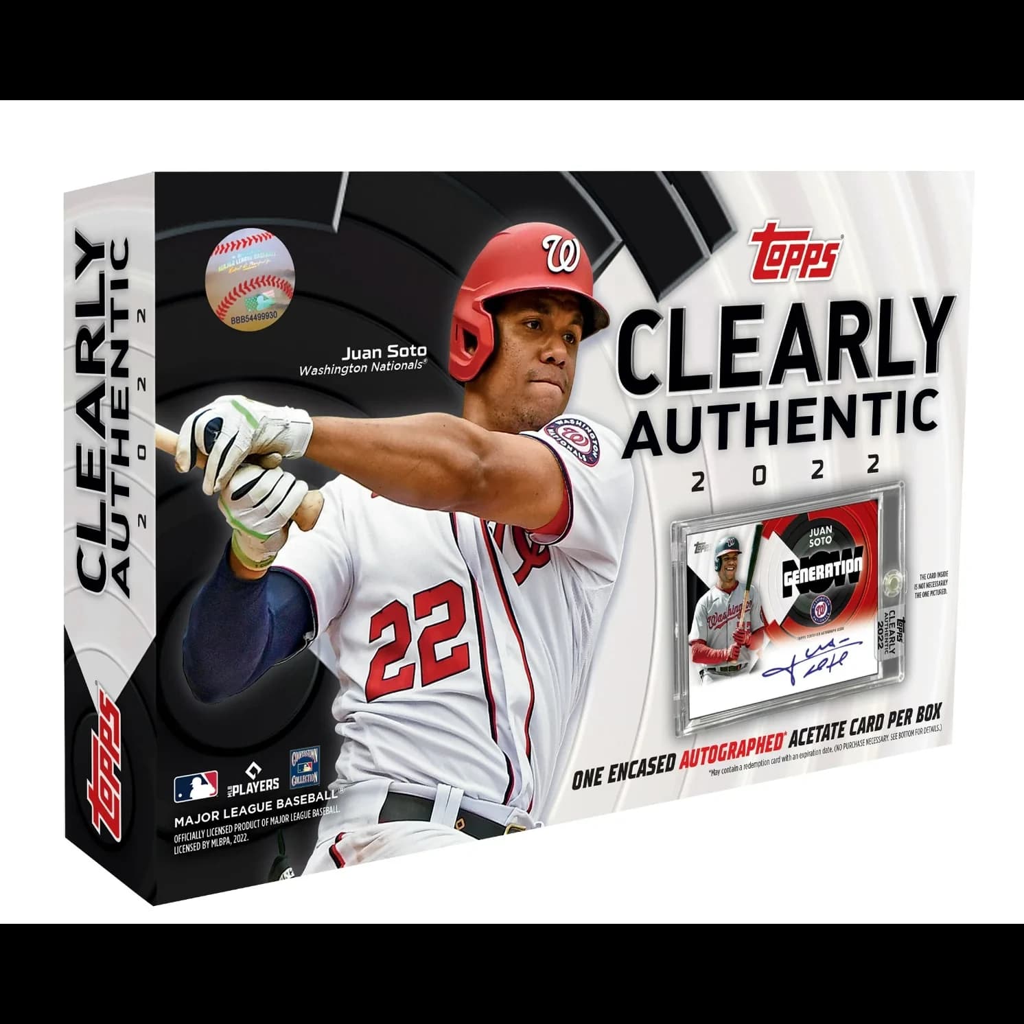 2022 Topps Clearly Authentic Baseball