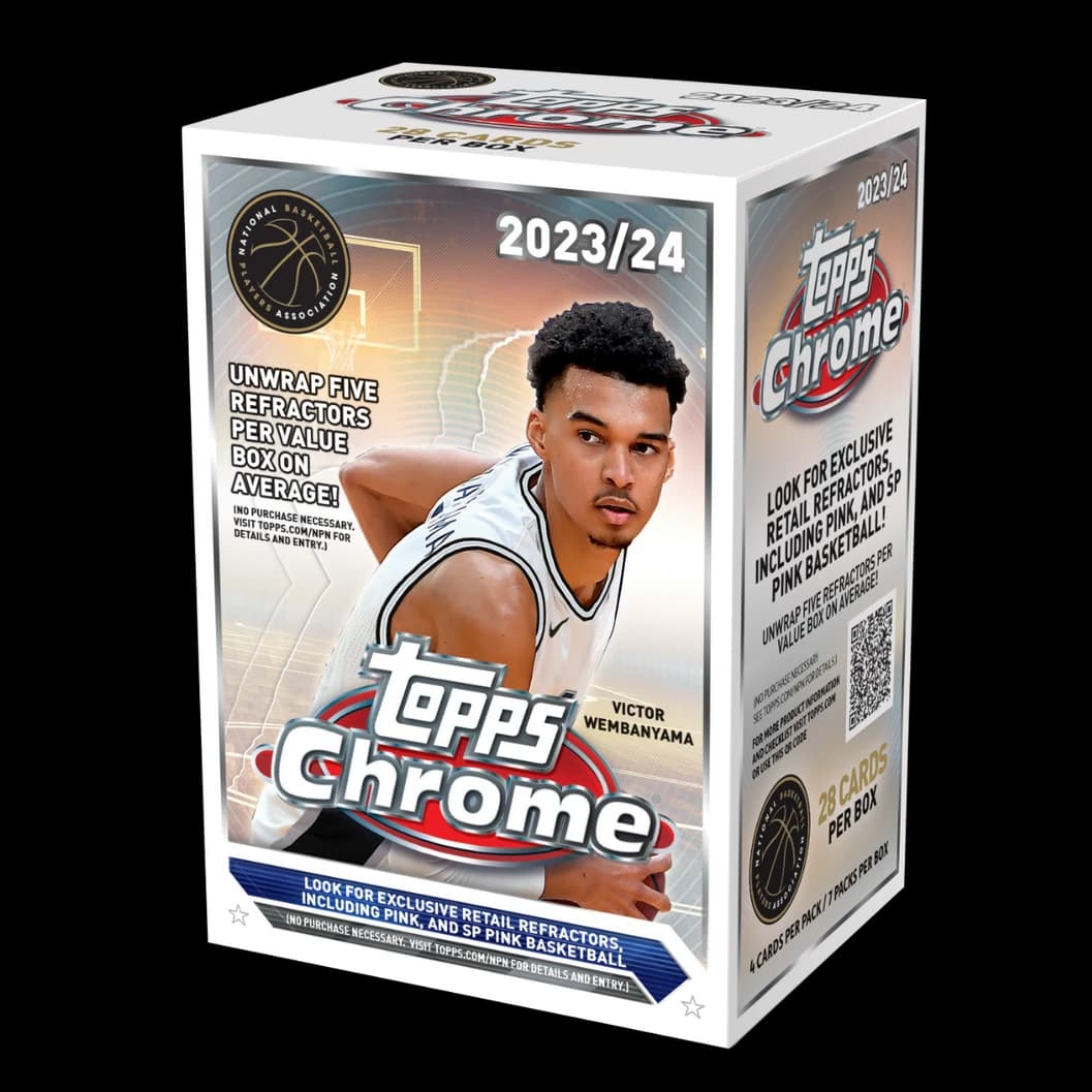 2023-24 Topps Chrome Basketball Retail