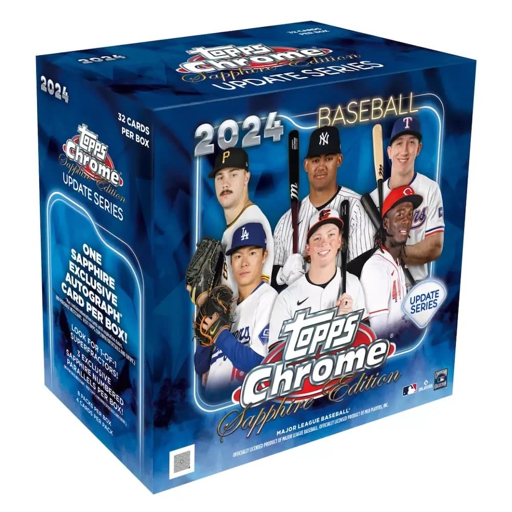 2024 Topps Chrome Baseball Sapphire Edition