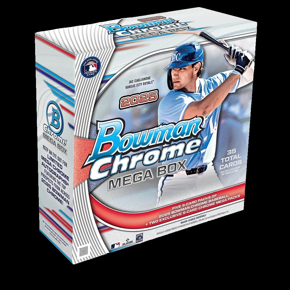 2025 Bowman Chrome Baseball Mega Box