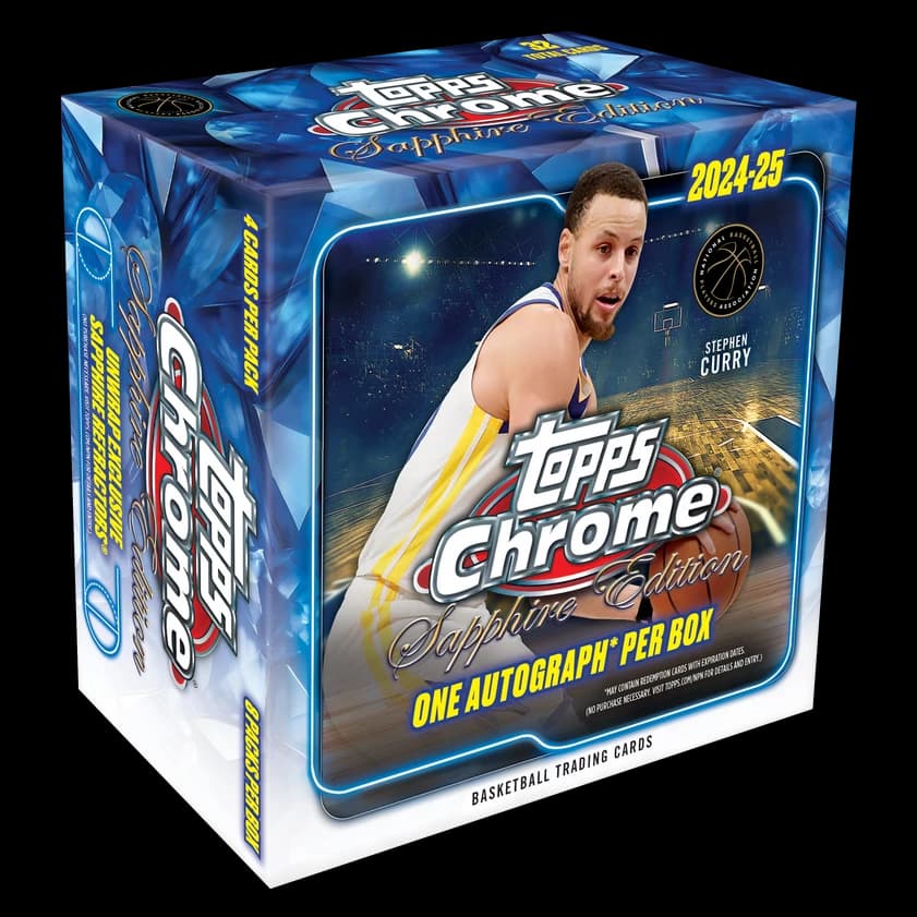 2025 Topps Chrome Basketball Sapphire
