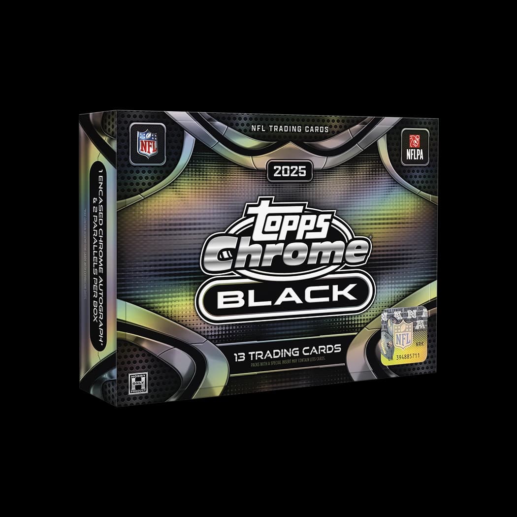 2025 Topps Chrome Black Football