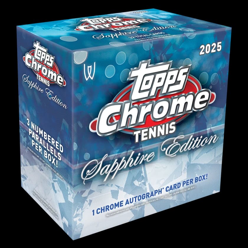 2025 Topps Chrome Sapphire Tennis