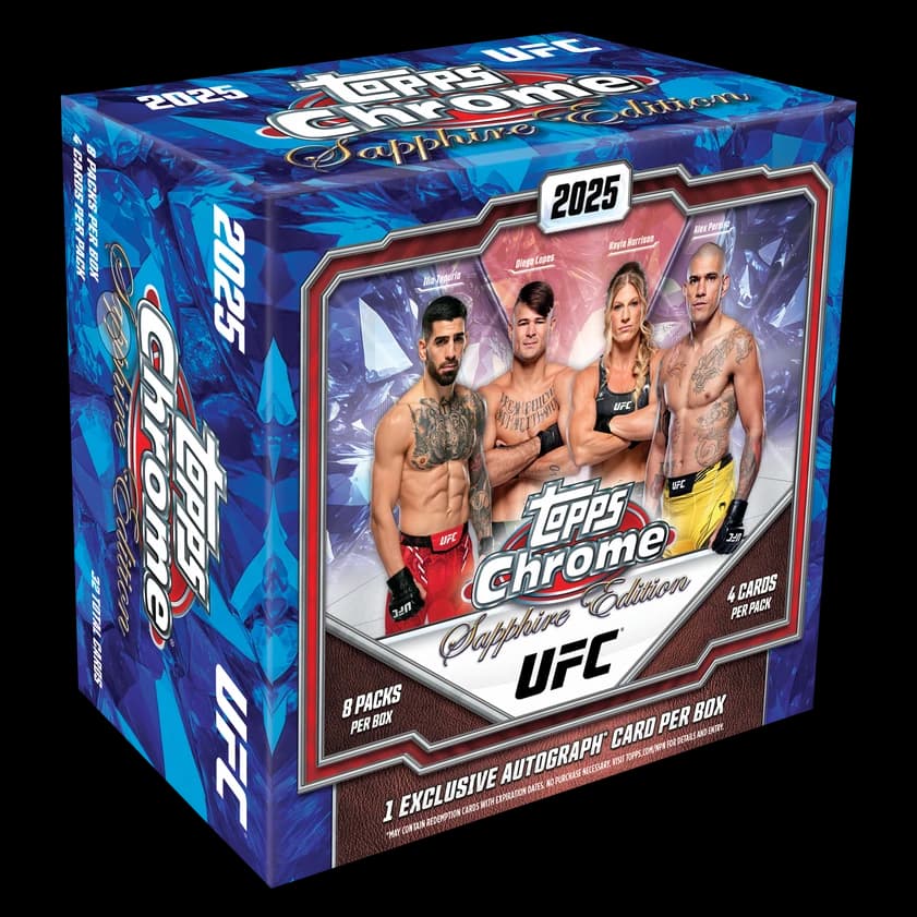 2025 Topps Chrome UFC - Sapphire Edition