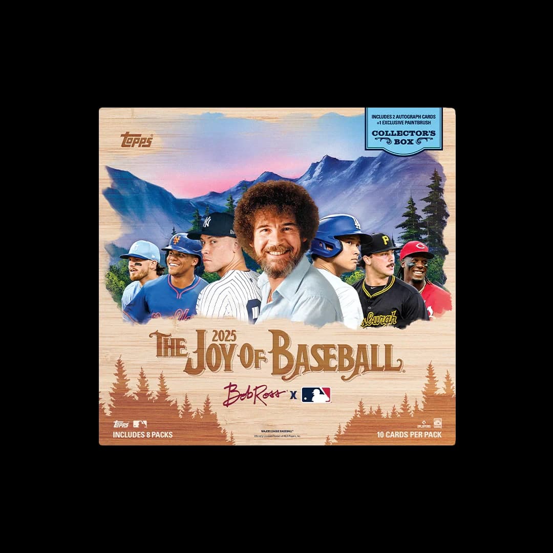 2025 Topps x Bob Ross: The Joy of Baseball