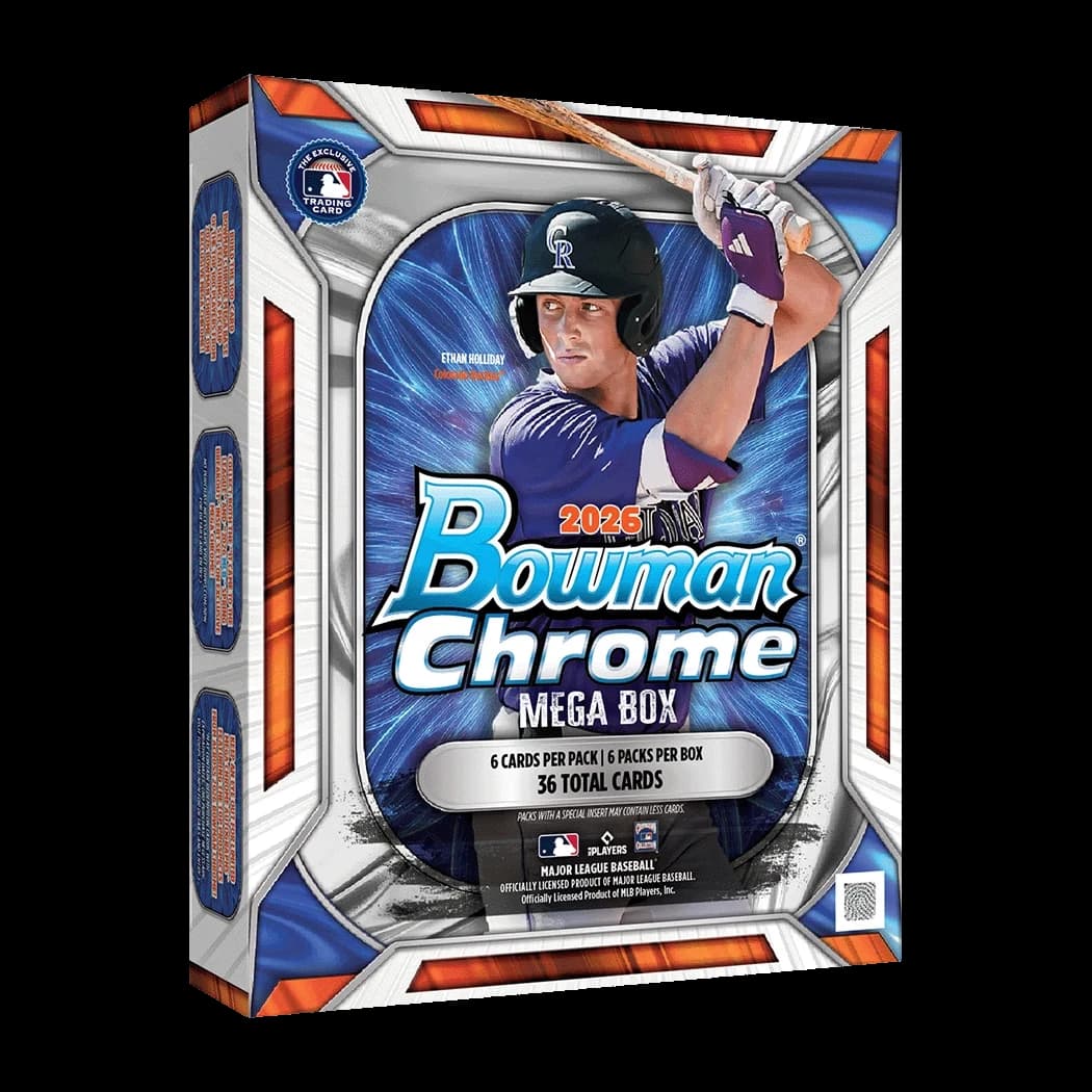 2026 Bowman Chrome Mega Box Baseball