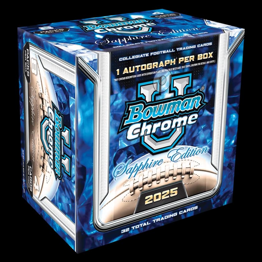2025 Bowman University Chrome Sapphire Football