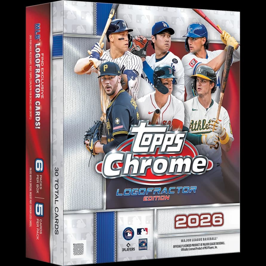 2026 Topps Chrome Baseball Logofractor Edition