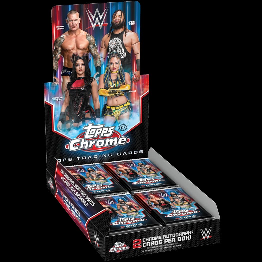 2026 Topps Chrome WWE